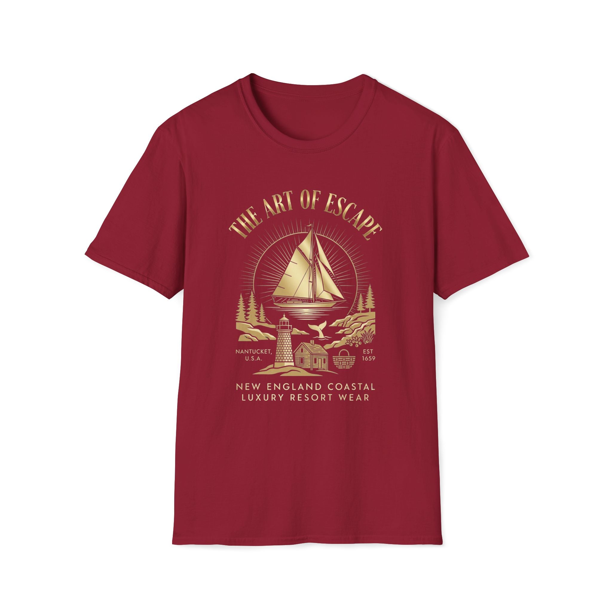 The Art of Escape - Nantucket Canvas Tee