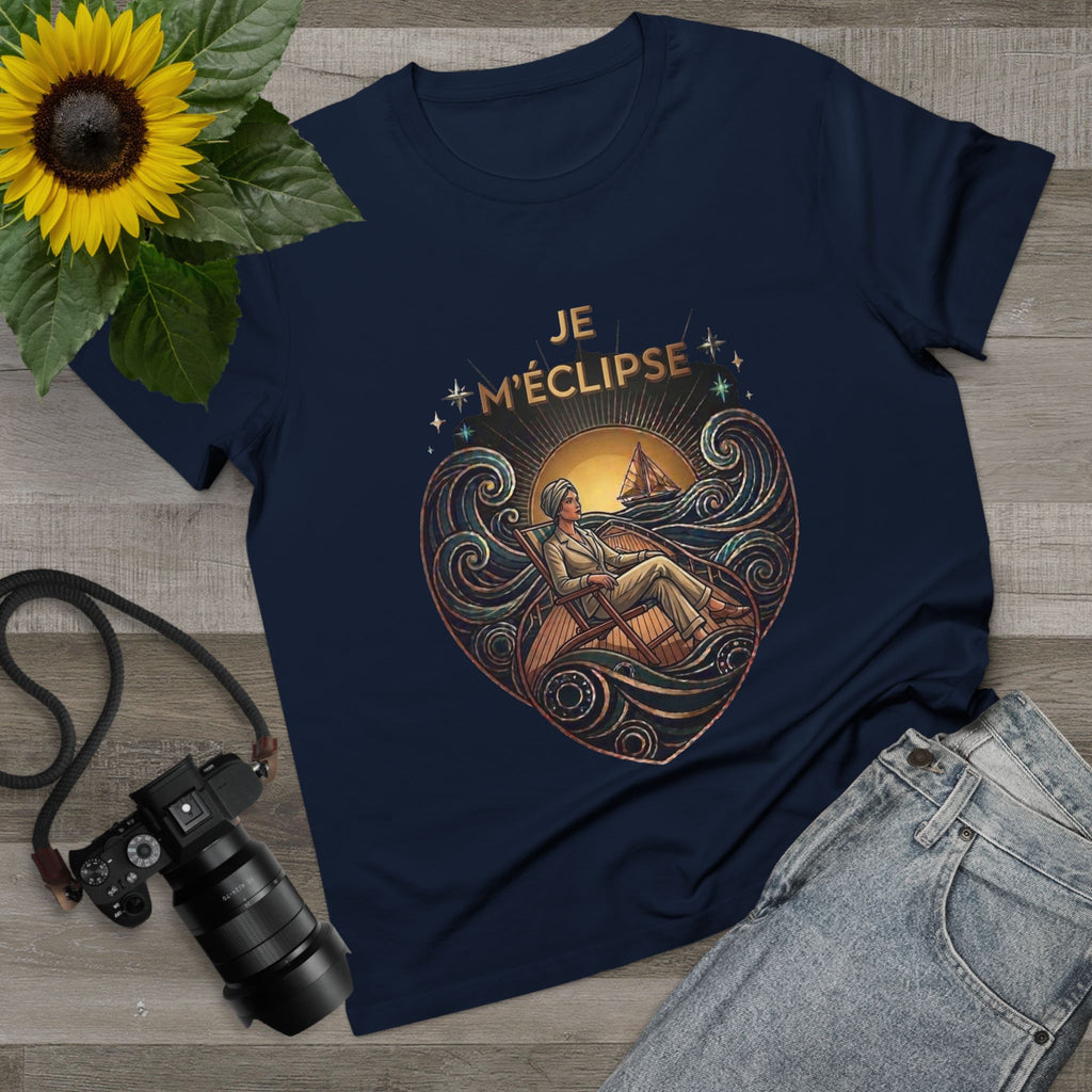 J'aime La Mer - I Slip Away Canvas Tee