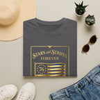 250 USA - Stars and Stripes flag 4 Canvas Tee