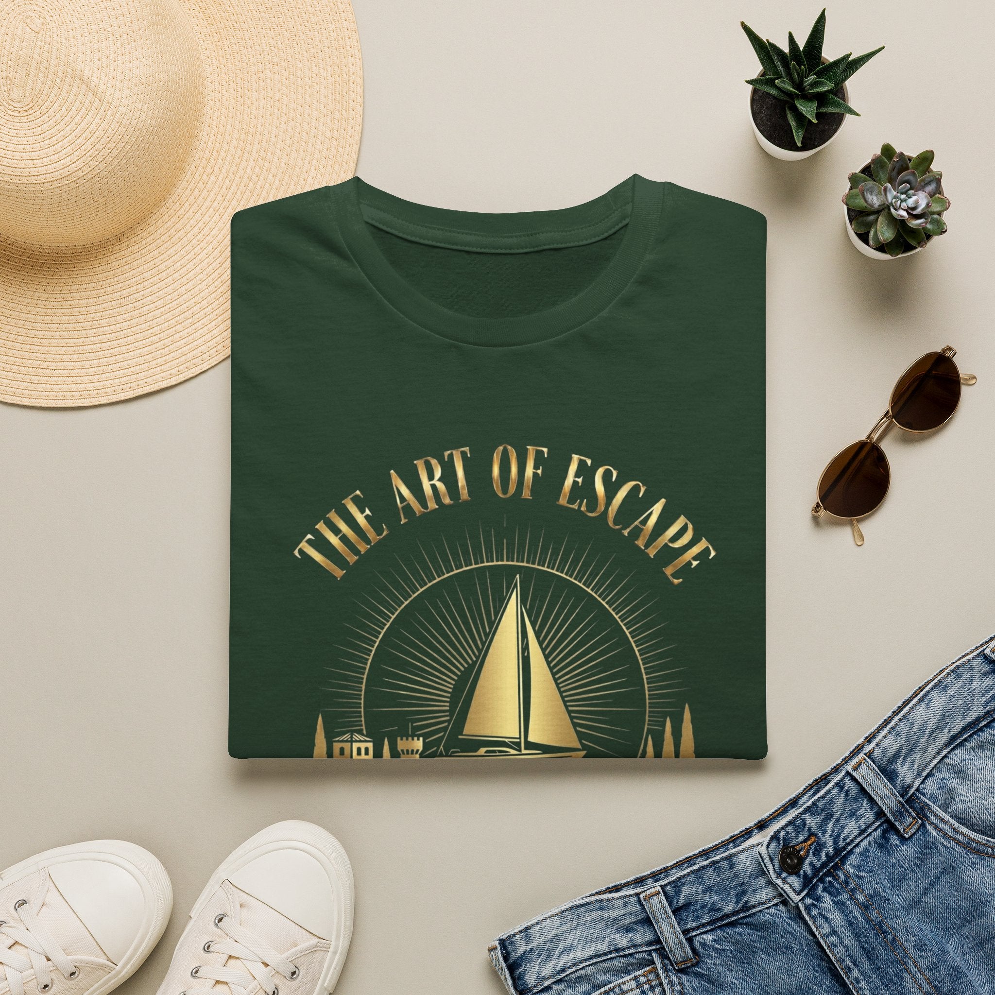 The Art of Escape - Monaco France Canvas Tee