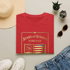 250 USA - Stars and Stripes flag 4 Canvas Tee