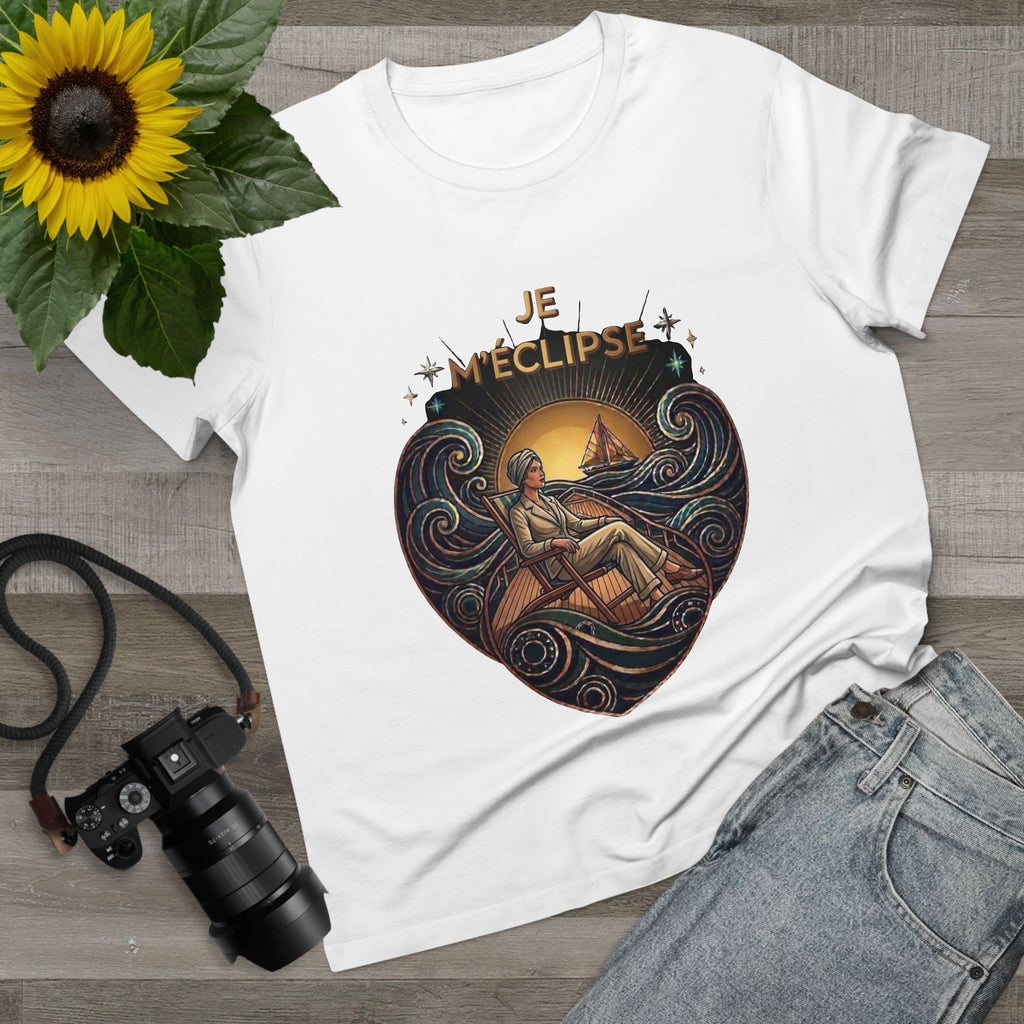 J'aime La Mer - I Slip Away Canvas Tee