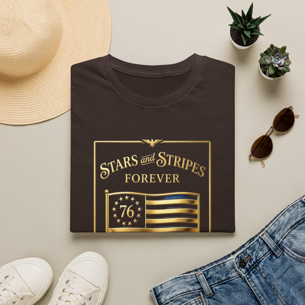 250 USA - Stars and Stripes flag 4 Canvas Tee