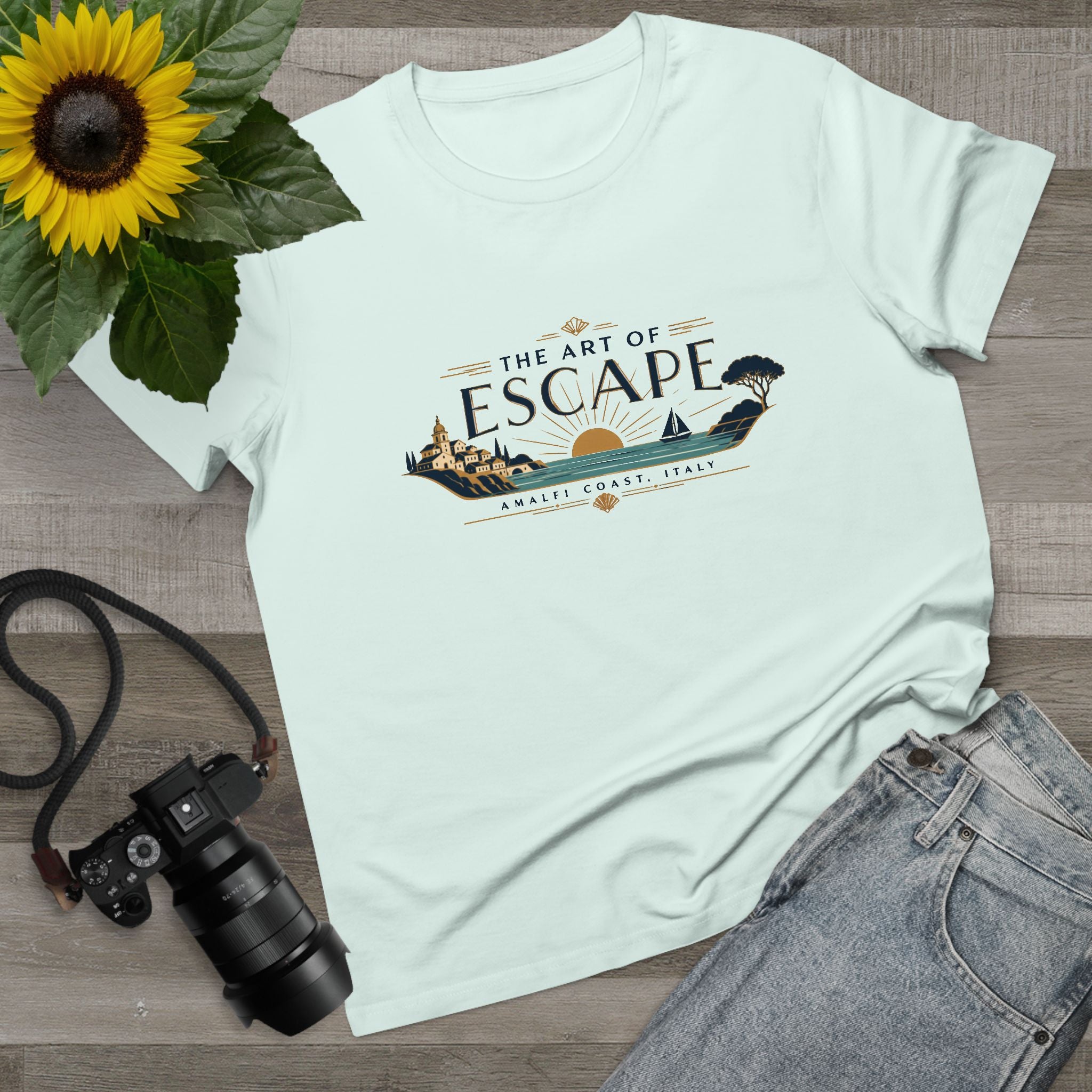 The Art of Escape - Amalfi Lady Crest Tee