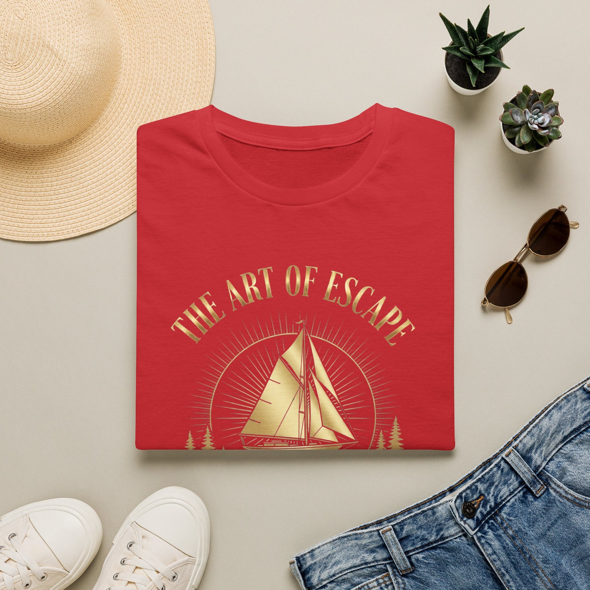 The Art of Escape - Nantucket Canvas Tee