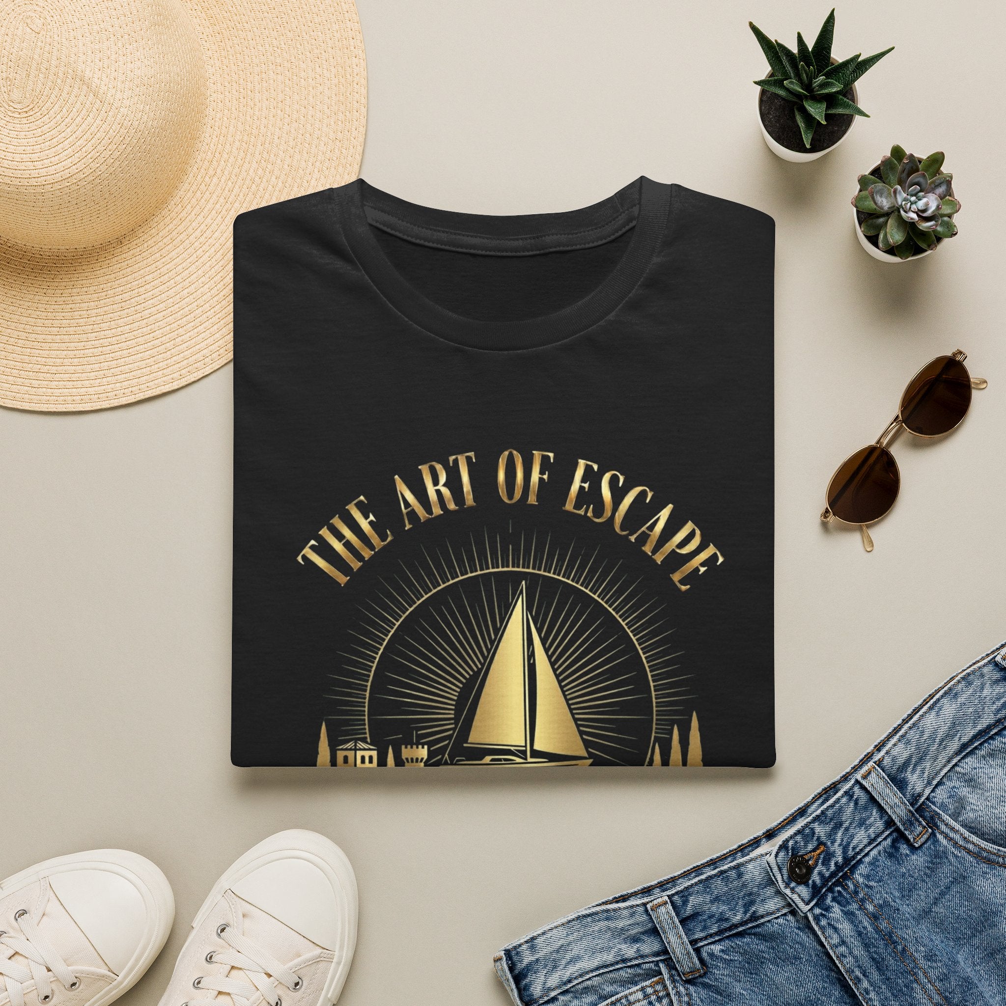 The Art of Escape - Monaco France Canvas Tee
