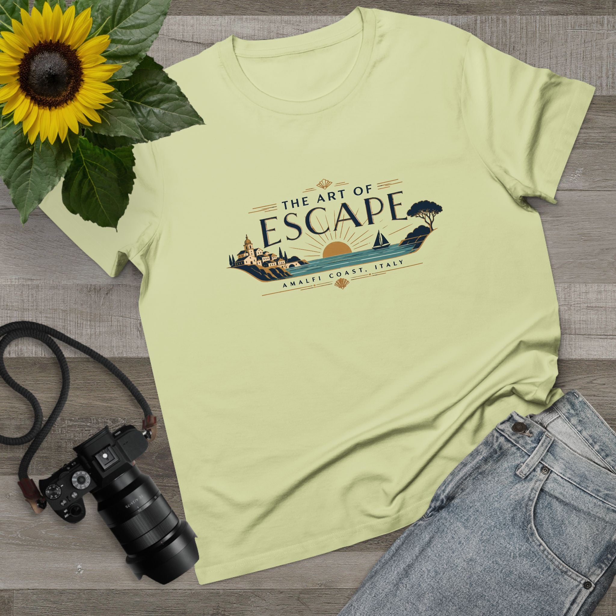 The Art of Escape - Amalfi Lady Crest Tee