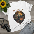 J'aime La Mer - Alone with the Horizon the Sea Canvas Tee
