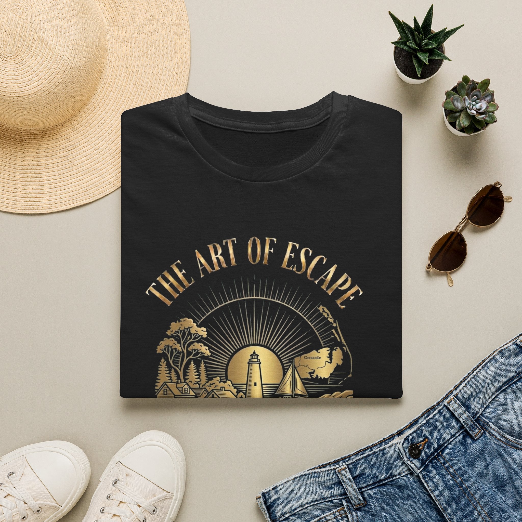 The Art of Escape - Ocracoke Canvas Tee