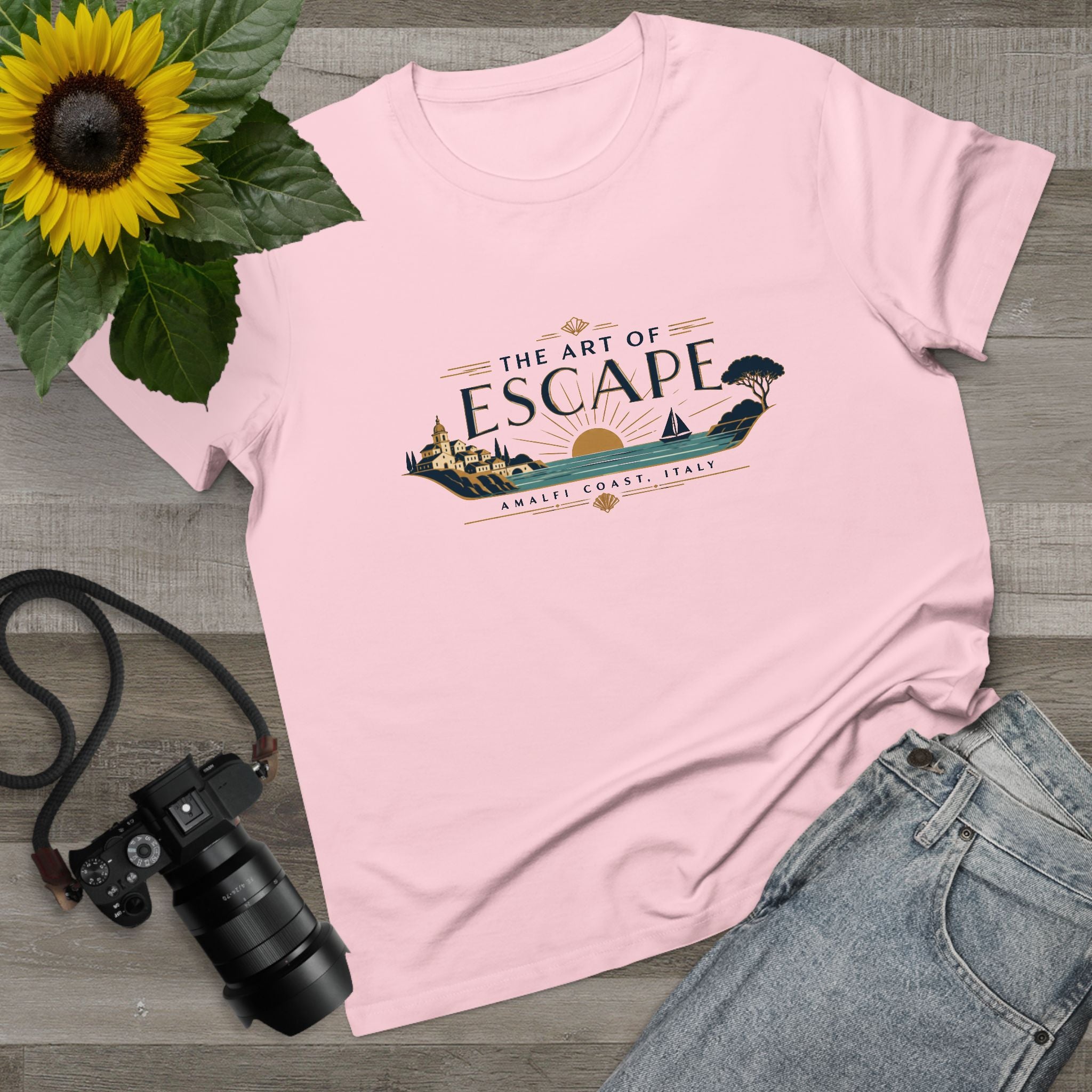 The Art of Escape - Amalfi Lady Crest Tee