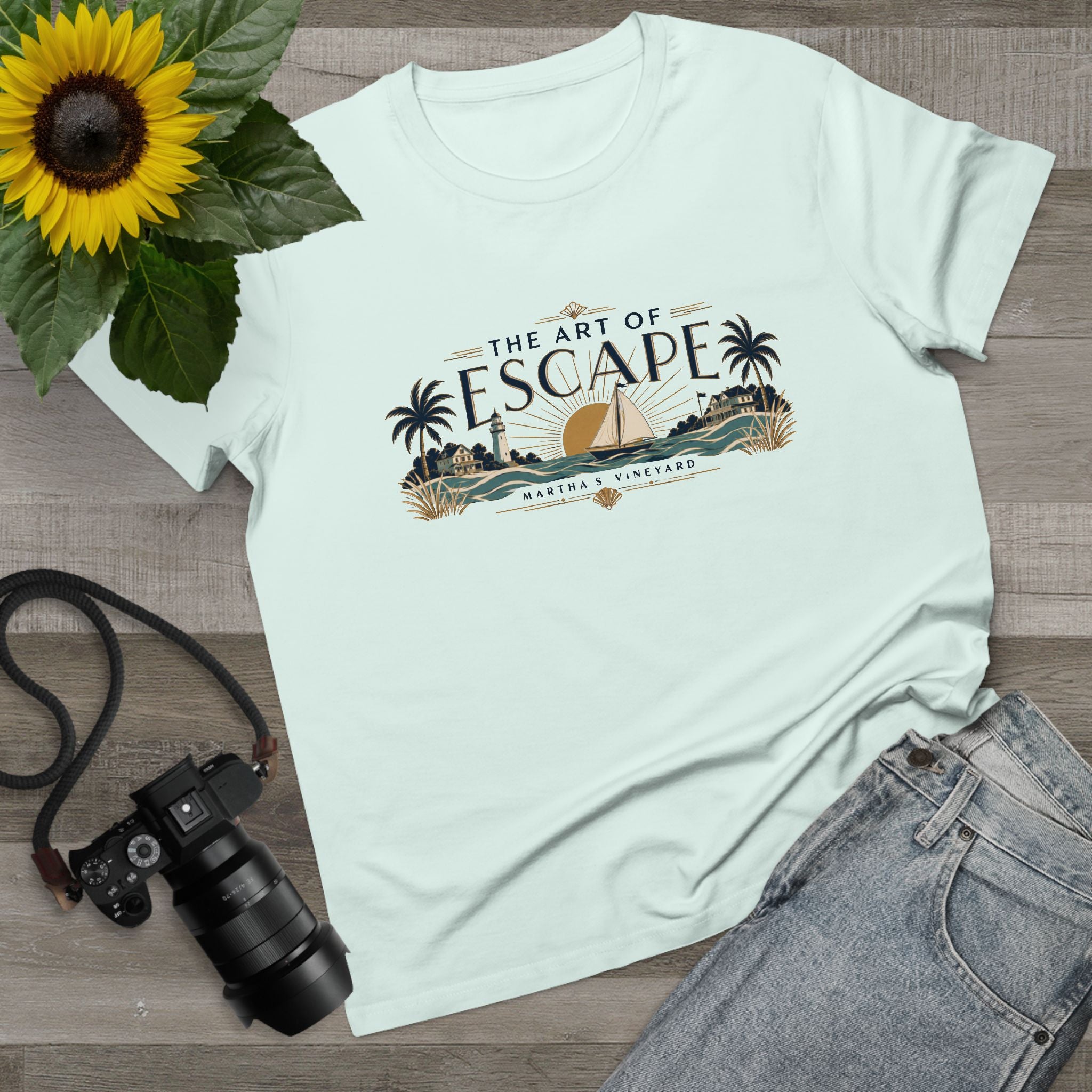 The Art of Escape - Martha's Vineyard Lady Crest Tee