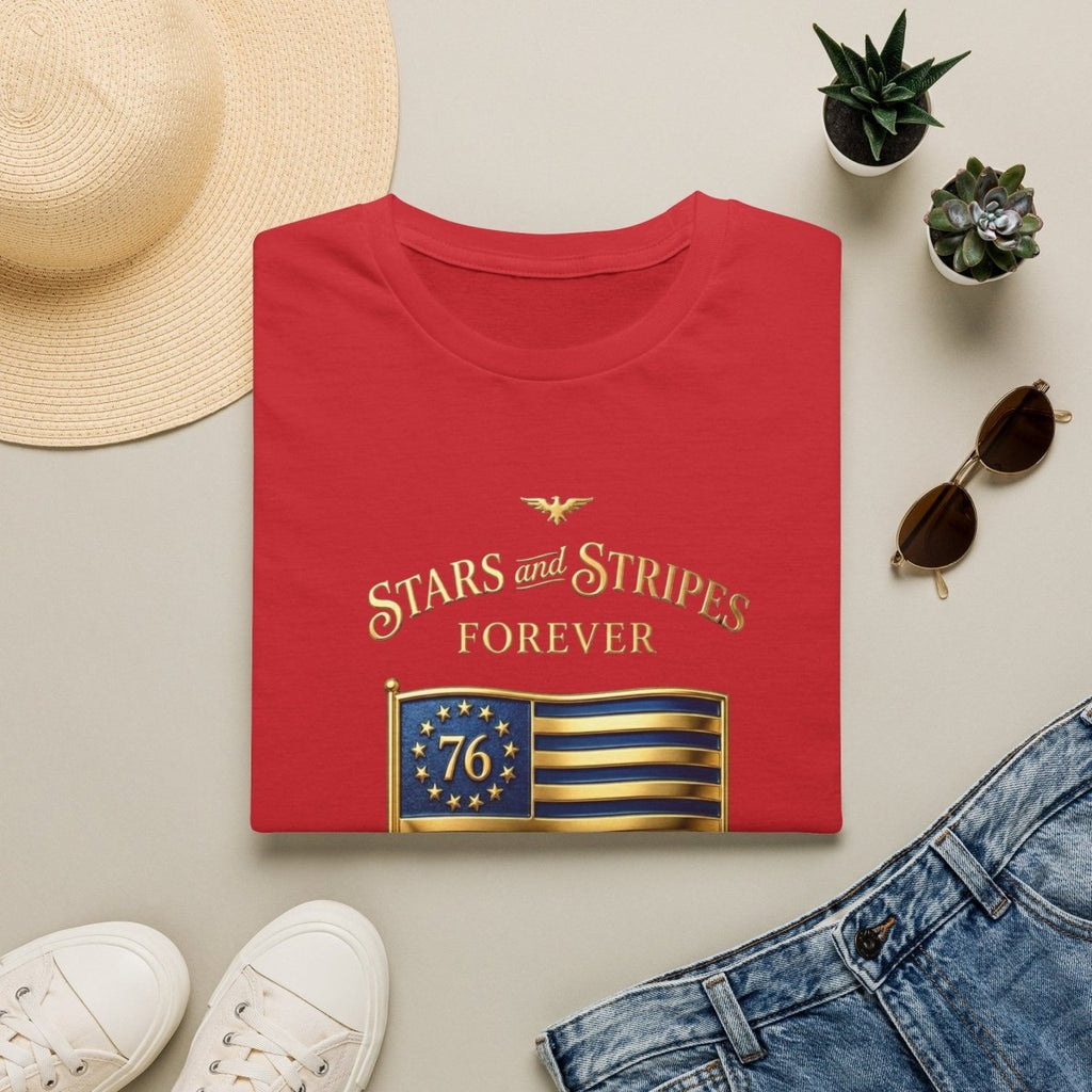 250 USA - Stars and Stripes flag 3L Canvas Tee - Deck Mode