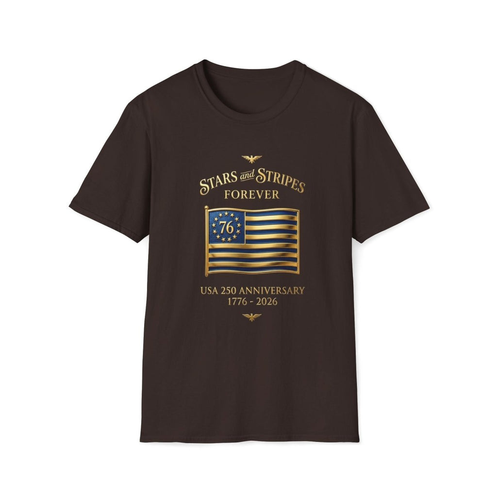 250 USA - Stars and Stripes flag 3L Canvas Tee - Deck Mode