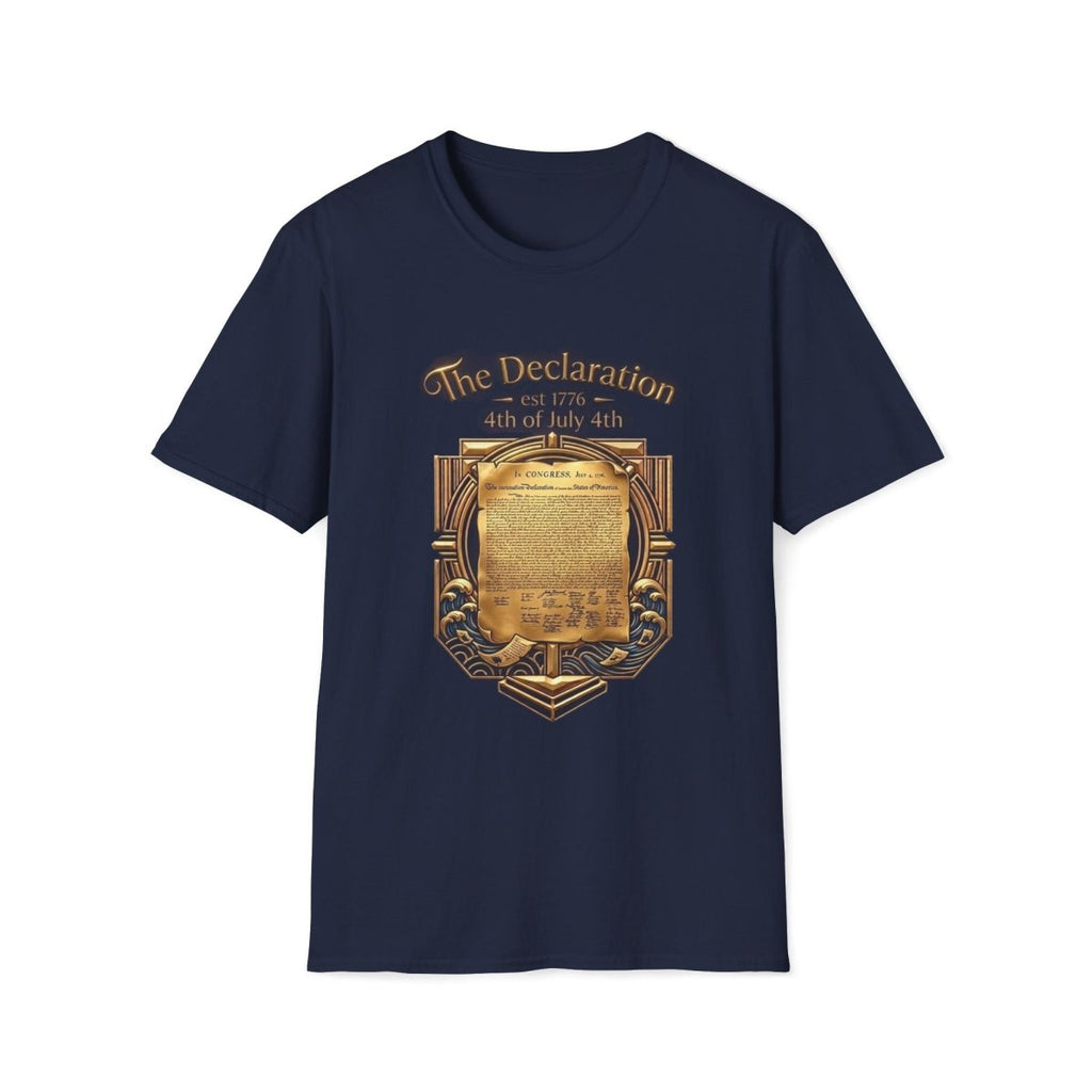 250 USA - 'The Declaration' Canvas Tee - Deck Mode