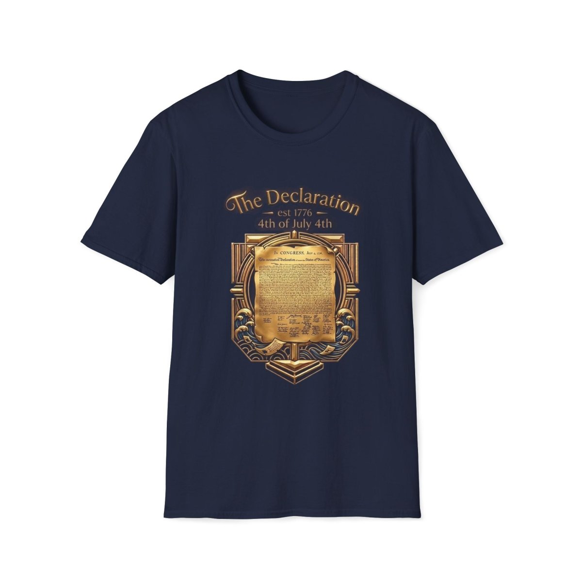 250 USA - 'The Declaration' Canvas Tee - Deck Mode