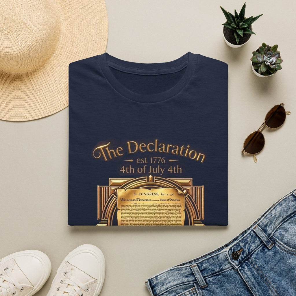 250 USA - 'The Declaration' Canvas Tee - Deck Mode