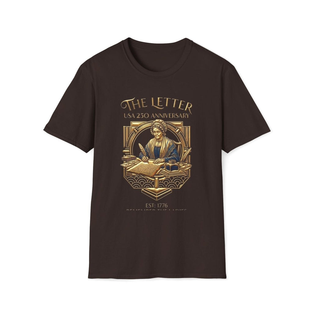 250 USA - The letter lady Canvas Tee - Deck Mode