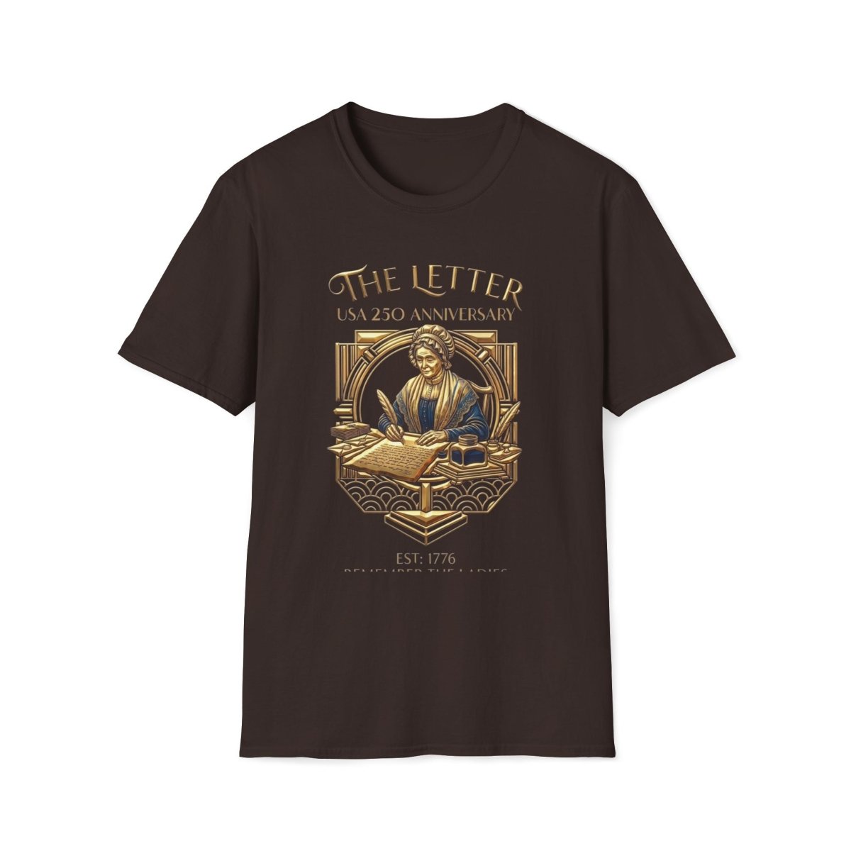 250 USA - The letter lady Canvas Tee - Deck Mode