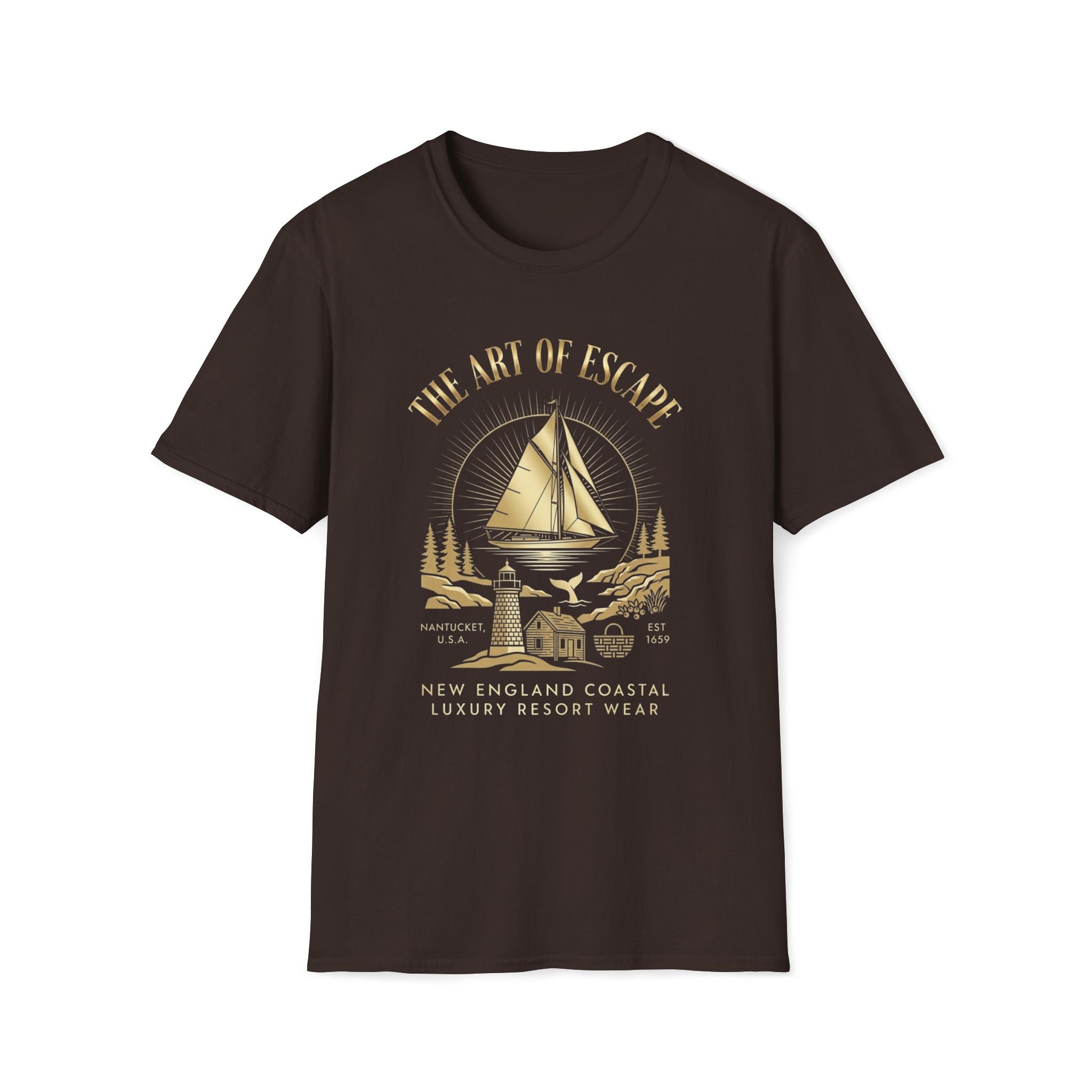 The Art of Escape - Nantucket Canvas Tee