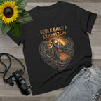 J'aime La Mer - Alone with the Horizon the Sea Canvas Tee