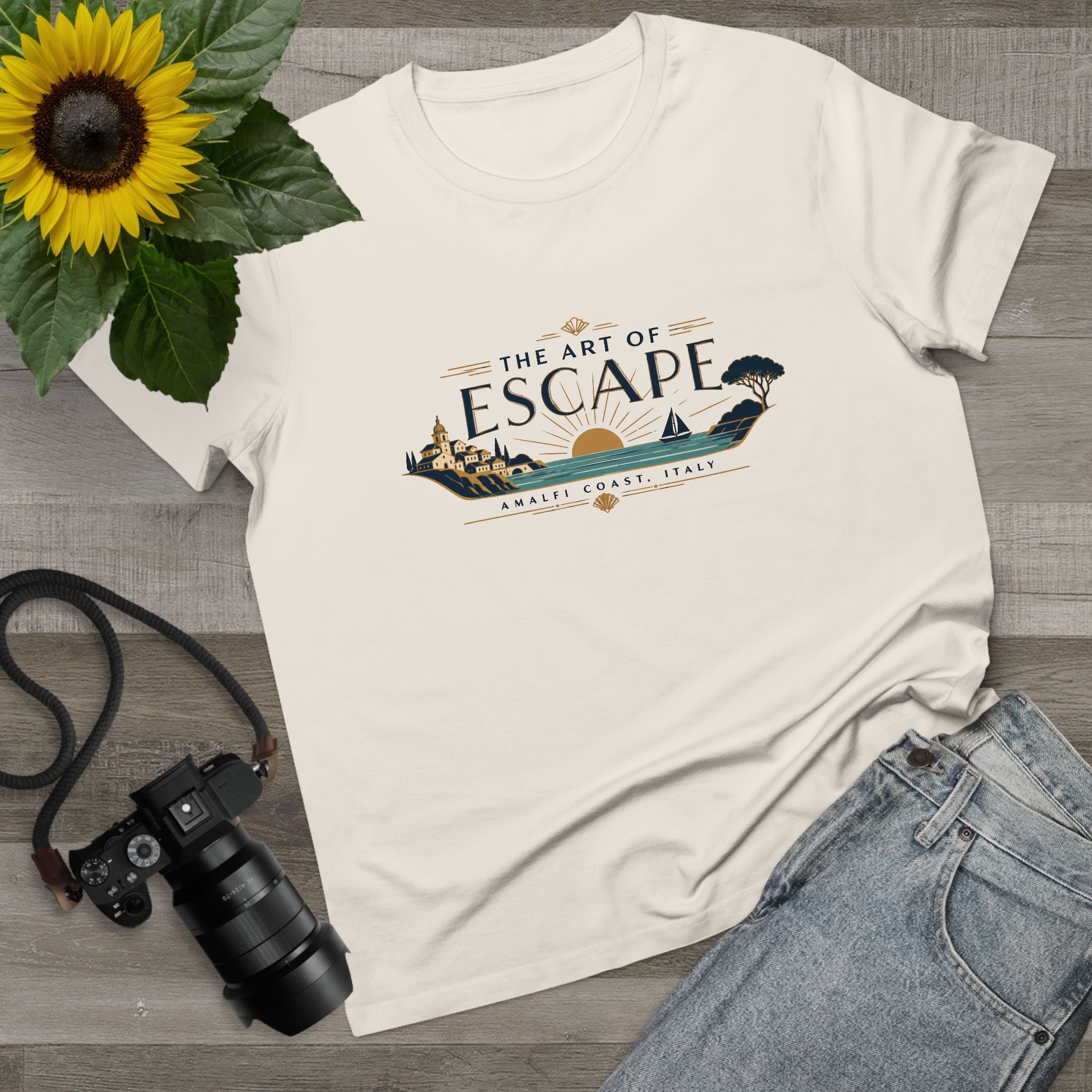 The Art of Escape - Amalfi Lady Crest Tee