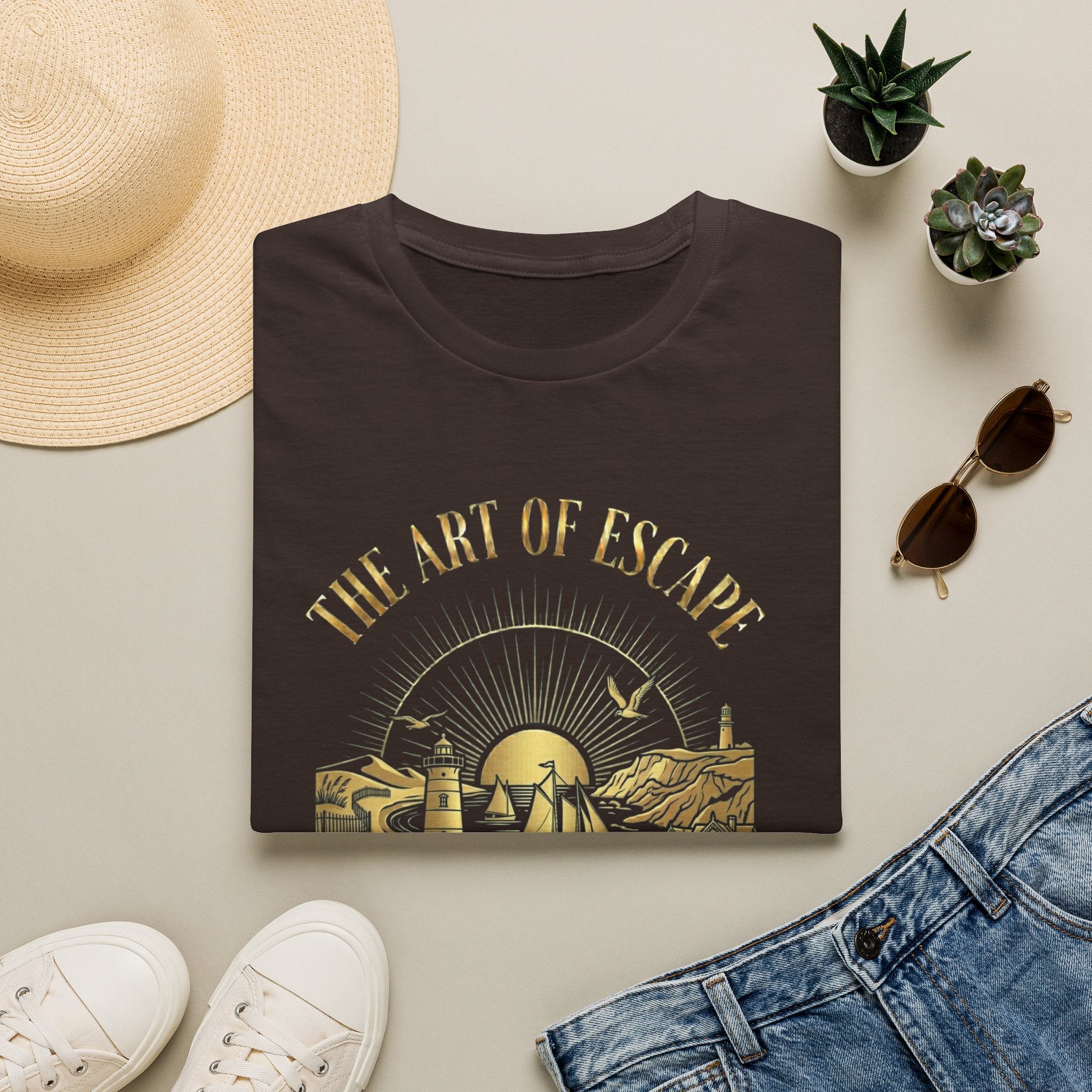 The Art of Escape - Martha's Vineyard Canvas Tee