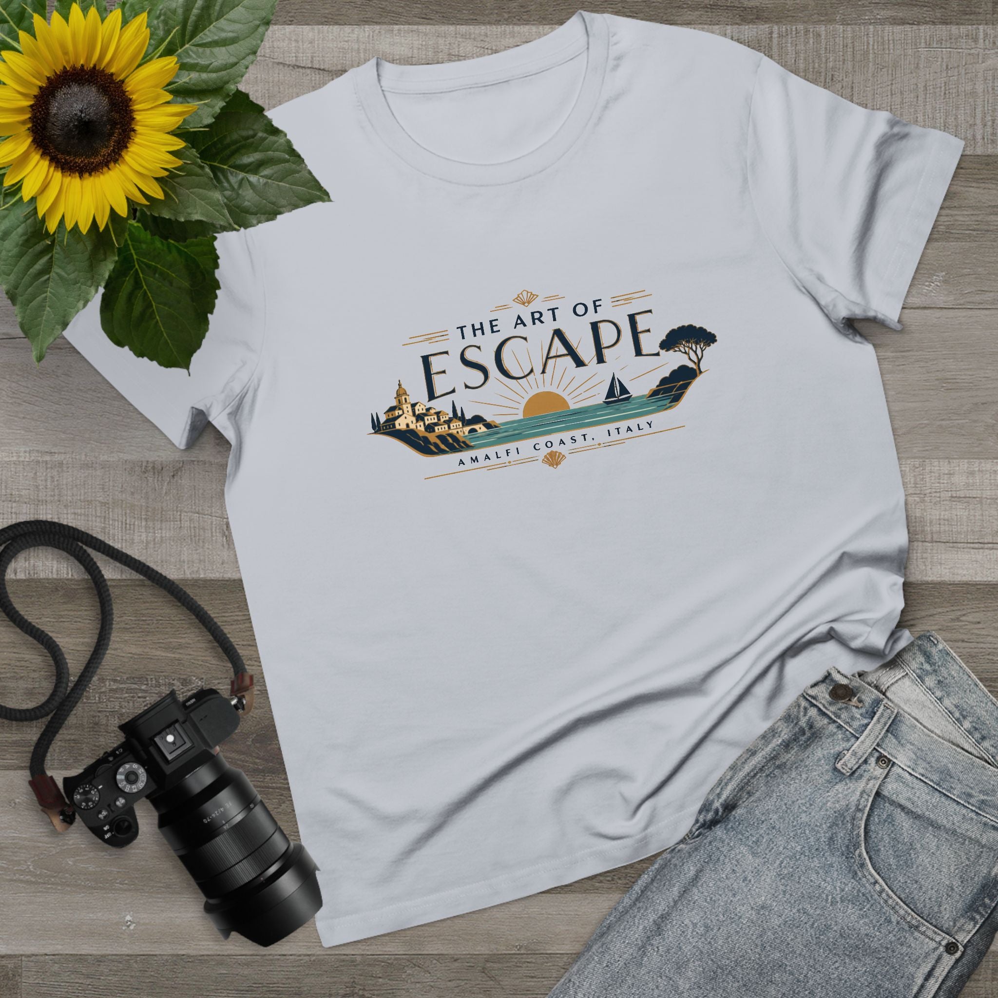 The Art of Escape - Amalfi Lady Crest Tee