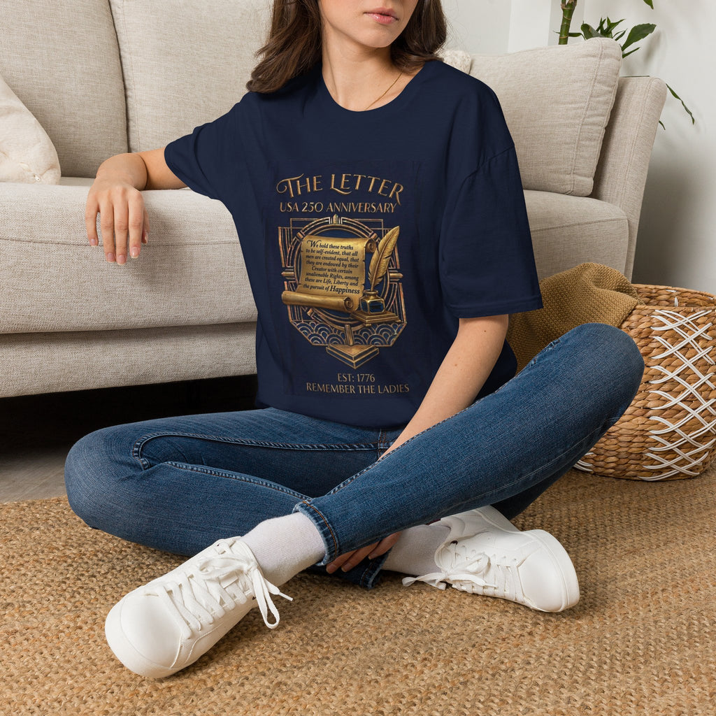 250 USA - The letter Canvas Tee