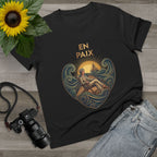 J'aime La Mer - At Peace Canvas Tee