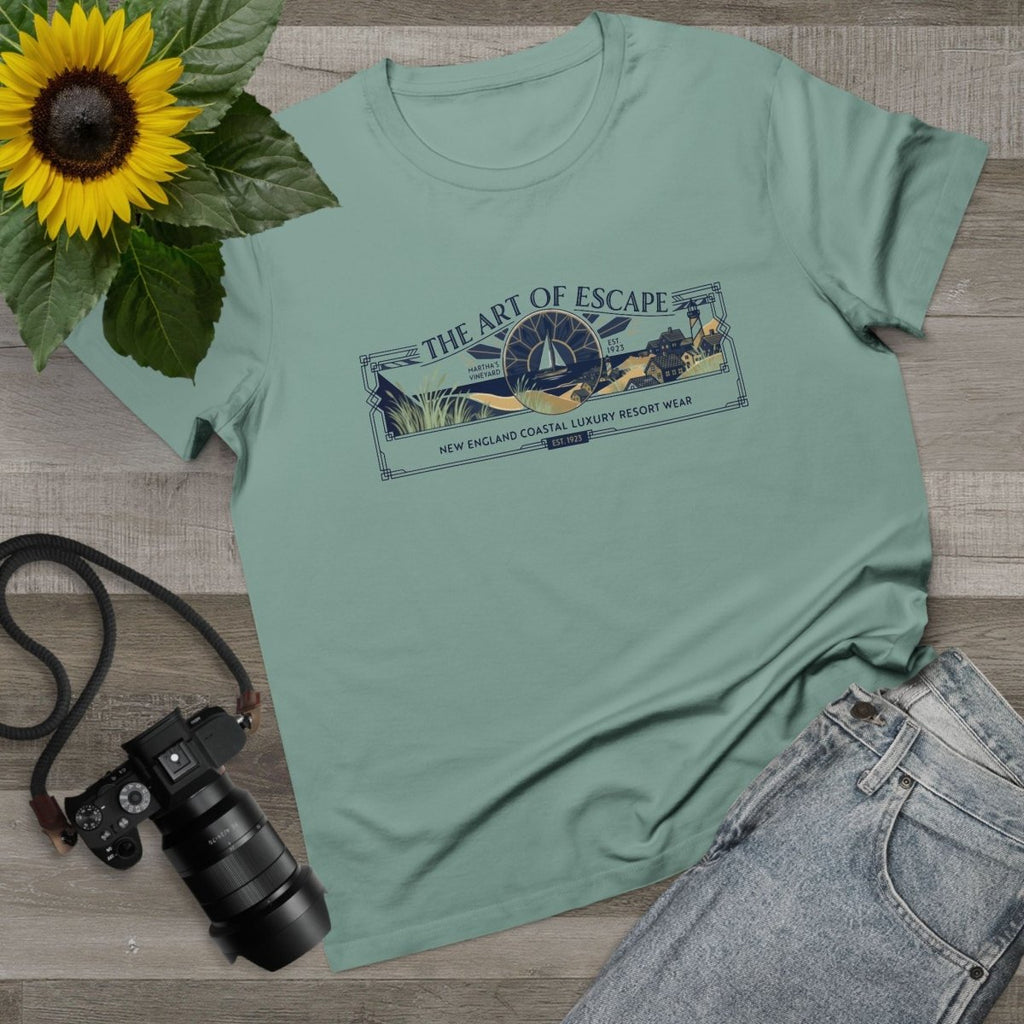 Art of Escape - Martha Vineyard Deco Banner Tee - Deck Mode