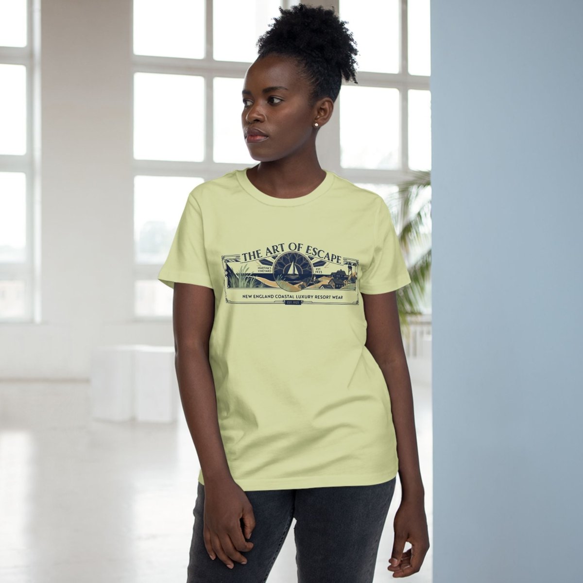 Art of Escape - Martha Vineyard Deco Banner Tee - Deck Mode