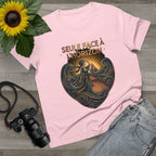 J'aime La Mer - Alone with the Horizon the Sea Canvas Tee - Deck Mode
