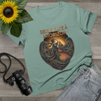 J'aime La Mer - Alone with the Horizon the Sea Canvas Tee - Deck Mode