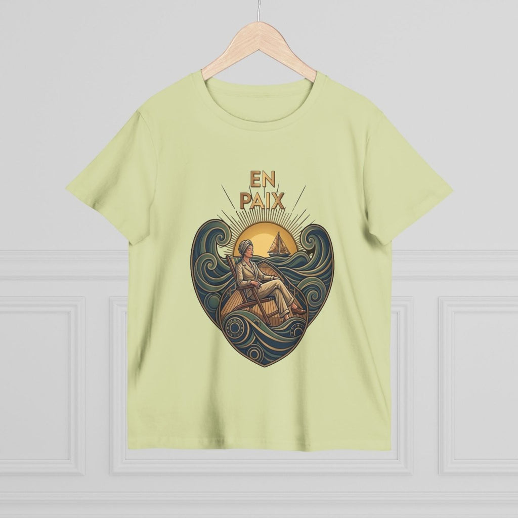 J'aime La Mer - At Peace Canvas Tee - Deck Mode