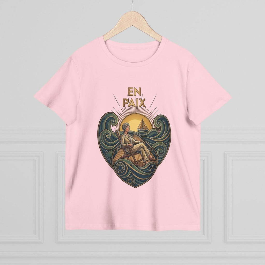 J'aime La Mer - At Peace Canvas Tee - Deck Mode