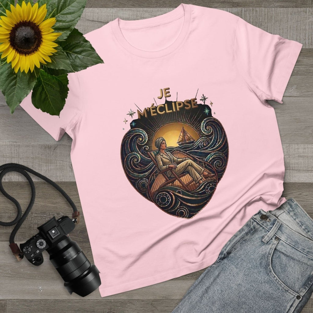 J'aime La Mer - I Slip Away Canvas Tee - Deck Mode