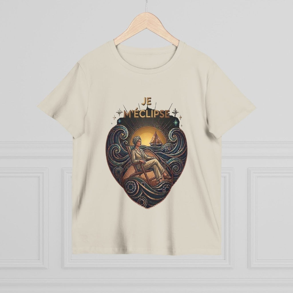 J'aime La Mer - I Slip Away Canvas Tee - Deck Mode