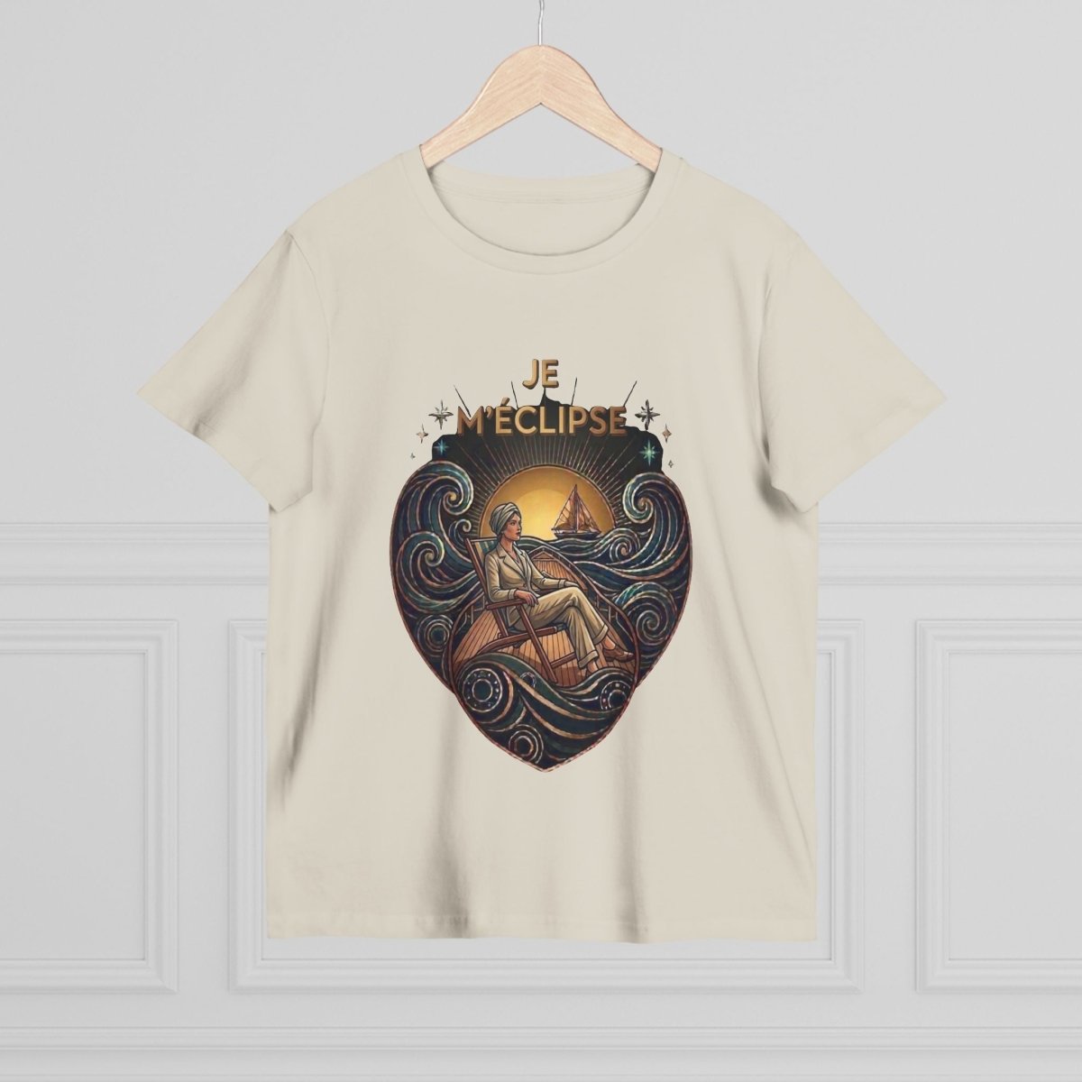 J'aime La Mer - I Slip Away Canvas Tee - Deck Mode