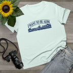 J'aime La Mer - I want to be alone Banner Tee - Deck Mode