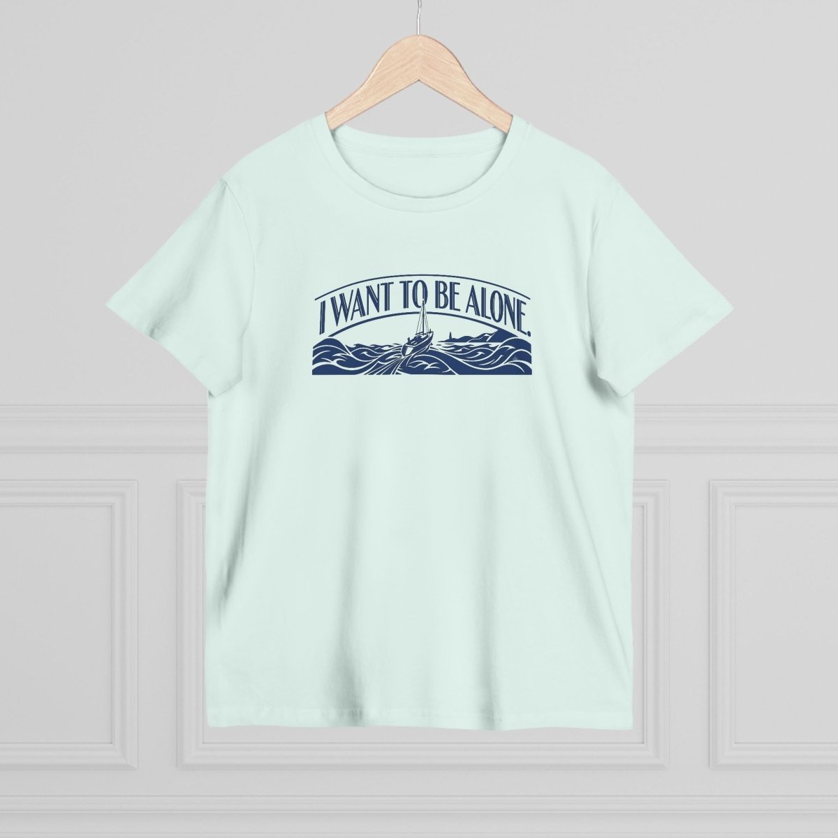 J'aime La Mer - I want to be alone Banner Tee - Deck Mode