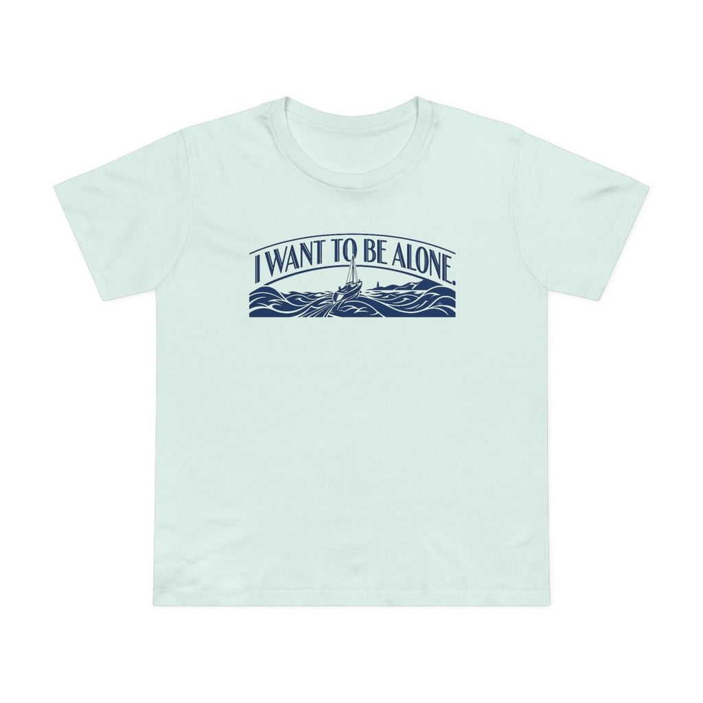 J'aime La Mer - I want to be alone Banner Tee - Deck Mode