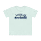 J'aime La Mer - I want to be alone Banner Tee - Deck Mode