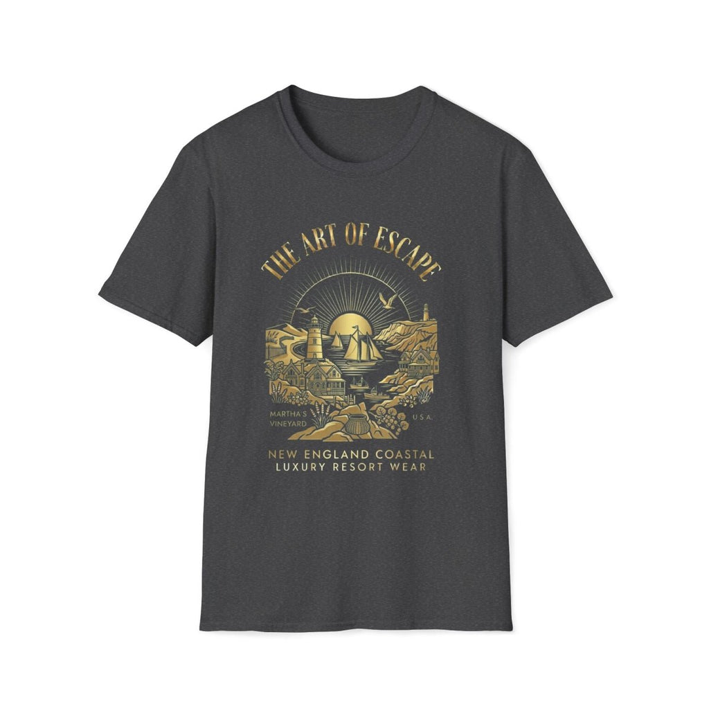 The Art of Escape - Martha's Vineyard Canvas Tee - Deck Mode