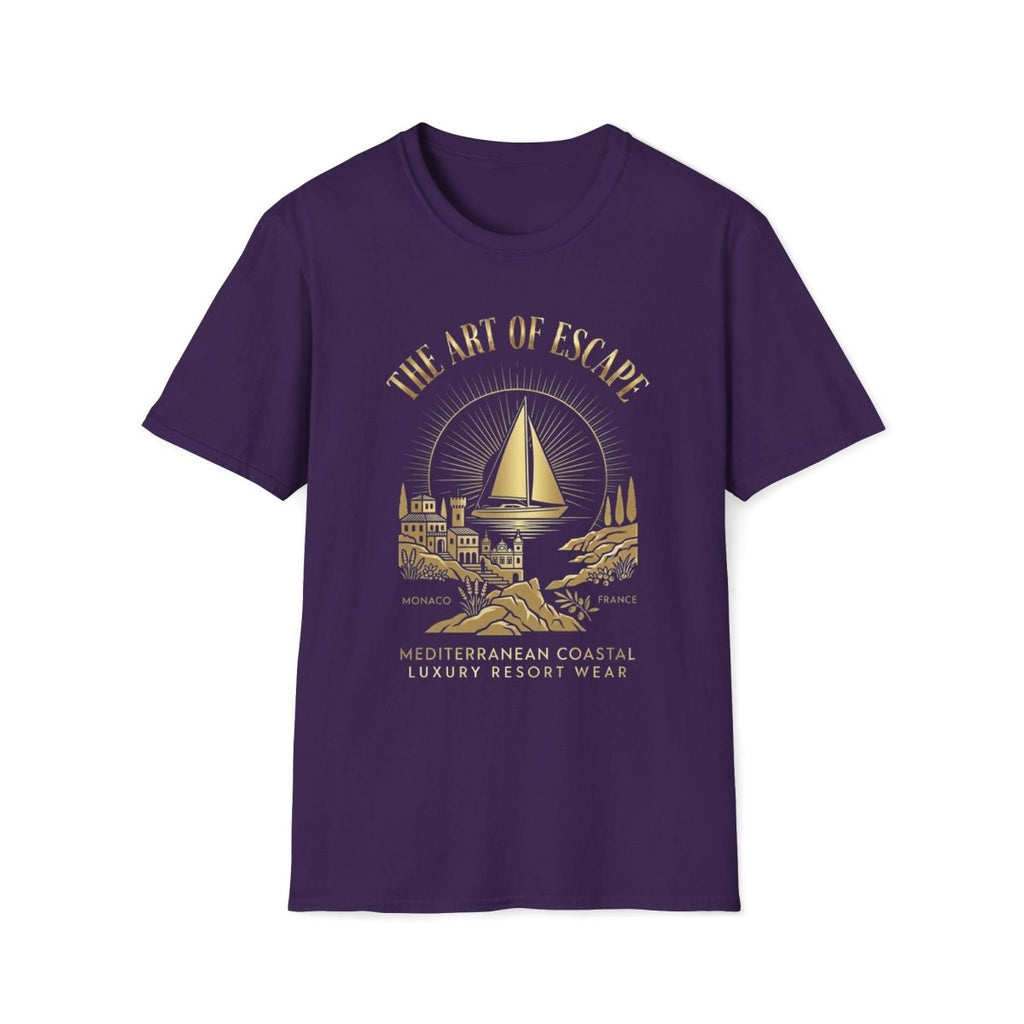 The Art of Escape - Monaco France Canvas Tee - Deck Mode