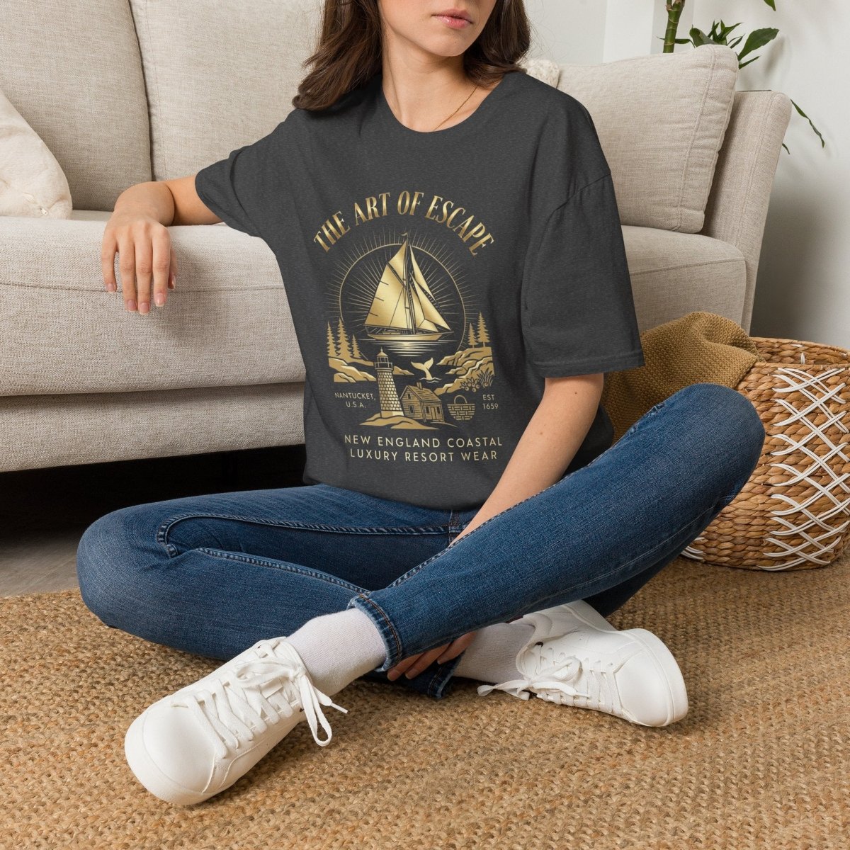 The Art of Escape - Nantucket Canvas Tee - Deck Mode