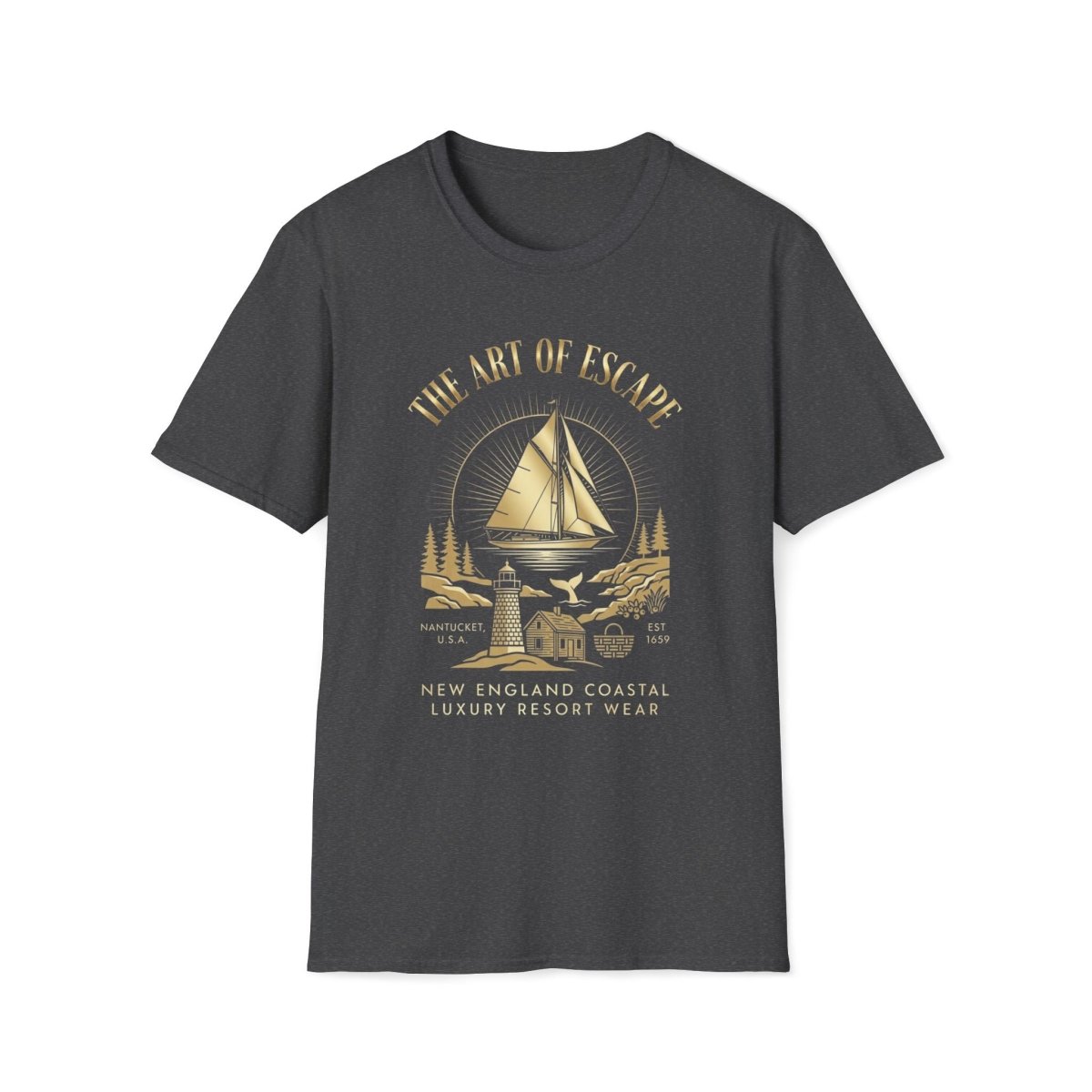 The Art of Escape - Nantucket Canvas Tee - Deck Mode