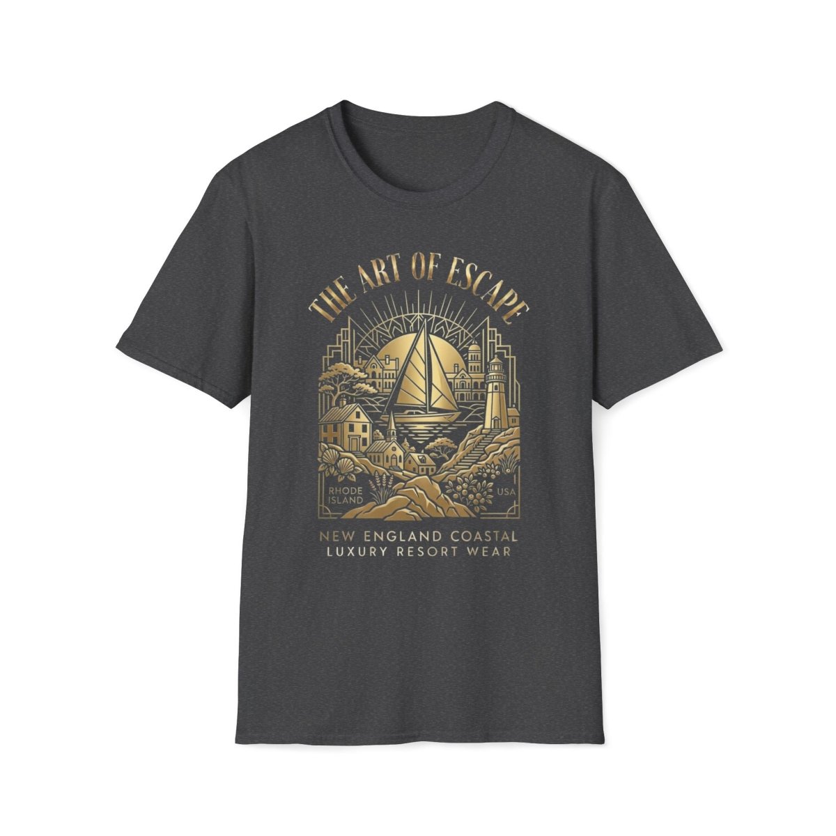 The Art of Escape - Rhode Island Canvas Tee - Deck Mode
